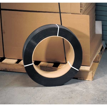 Plastic Strapping, 900 lb, Black MPN:9NMC0