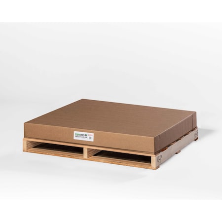 36 1/2 in x 30 1/2 in x 44 1/2 in Shipping Crate, Brown, Cross-Laminated Paper Board MPN:EC1002