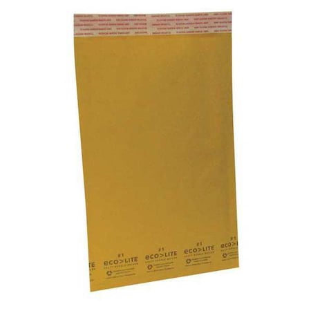 Mailer Envelope, Kraft, 7-1/4 in. W, PK100 MPN:ELSS1