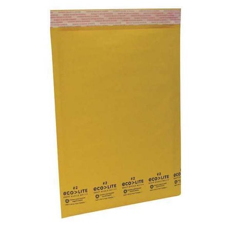Mailer Envelope, Kraft, 12 in. L, PK100 MPN:ELSS2