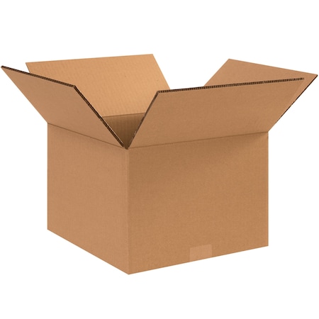 12 in x 9 in x 9 in Shipping Box, Kraft, Corrugate, Double Wall, 48 ECT MPN:HD1299DW
