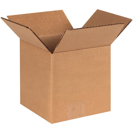 6 in x 6 in x 6 in Shipping Box, Kraft, Corrugate, Single Wall, 44 ECT MPN:HD666