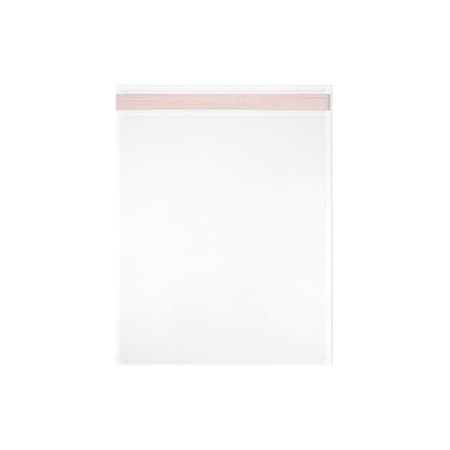 Reclosable Bag, Fold Seal, 5 1/2 in L, 3 1/2 in W, 1.6 mil Thick, Biaxial Oriented Polypropylene MPN:L6B3.5x5.5