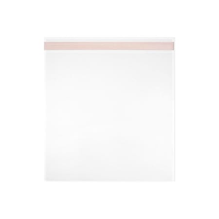 Reclosable Bag, Fold Seal, 4 1/2 in L, 4 1/2 in W, 1.6 mil Thick, Biaxial Oriented Polypropylene MPN:L6B4.5x4.5