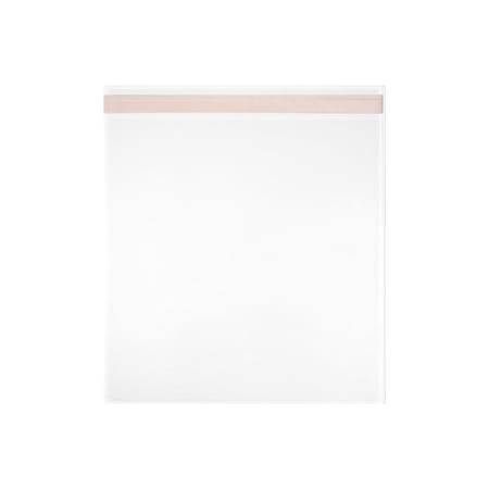 Reclosable Bag, Fold Seal, 7 1/4 in L, 5 1/4 in W, 1.6 mil Thick, Biaxial Oriented Polypropylene MPN:L6B51875x50625
