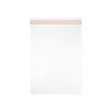 Reclosable Bag, Fold Seal, 12 in L, 9 in W, 1.6 mil Thick, Biaxial Oriented Polypropylene, Clear MPN:L6B9x12