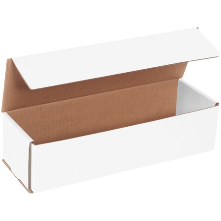 12 in x 4 in x 3 in Inside H, Literature Mailer, White, Corrugate, Single Wall MPN:M1243