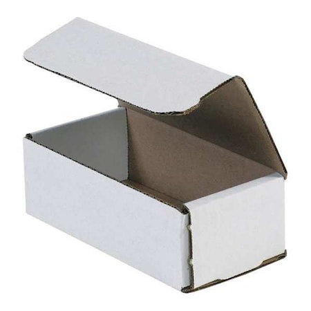 12 in x 6 in x 4 in Inside H, Literature Mailer, White, Corrugate, Single Wall MPN:M1264