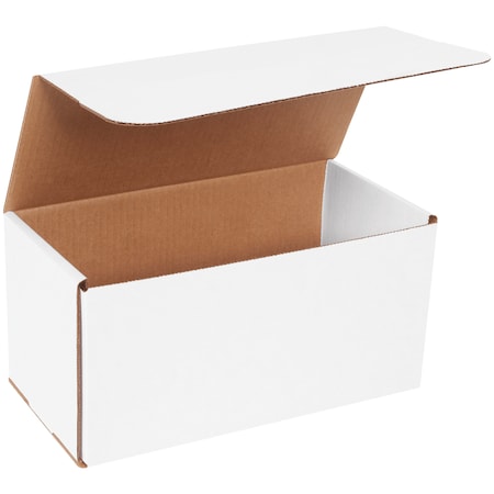 12 in x 6 in x 6 in Inside H, Literature Mailer, White, Corrugate, Single Wall MPN:M1266