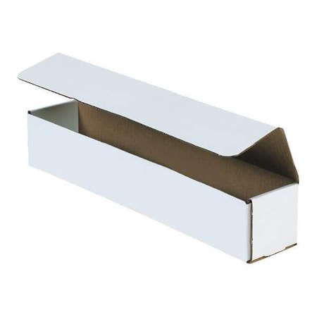 18 in x 4 in x 4 in Inside H, Literature Mailer, White, Corrugate, Single Wall MPN:M1844