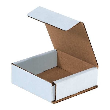 3 in x 3 in x 1 in Inside H, Literature Mailer, White, Corrugate, Single Wall MPN:M331