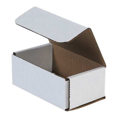 5 in x 3 in x 2 in Inside H, Literature Mailer, White, Corrugate, Single Wall MPN:M532