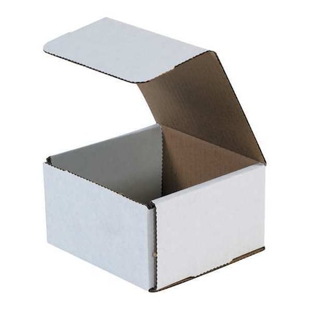 5 in x 5 in x 3 in Inside H, Literature Mailer, White, Corrugate, Single Wall MPN:M553