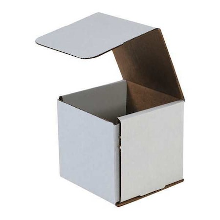 5 in x 5 in x 5 in Inside H, Literature Mailer, White, Corrugate, Single Wall MPN:M555