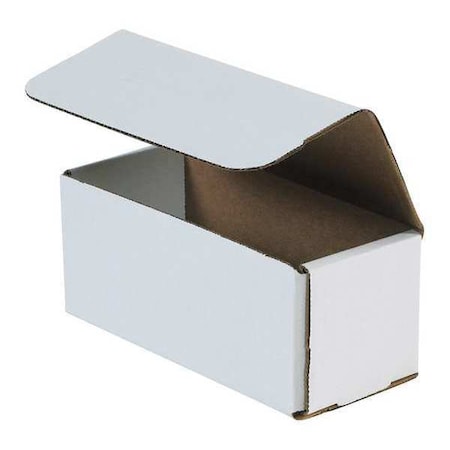 7 in x 3 in x 3 in Inside H, Literature Mailer, White, Corrugate, Single Wall MPN:M733