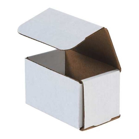 7 in x 7 in x 5 in Inside H, Literature Mailer, White, Corrugate, Single Wall MPN:M775