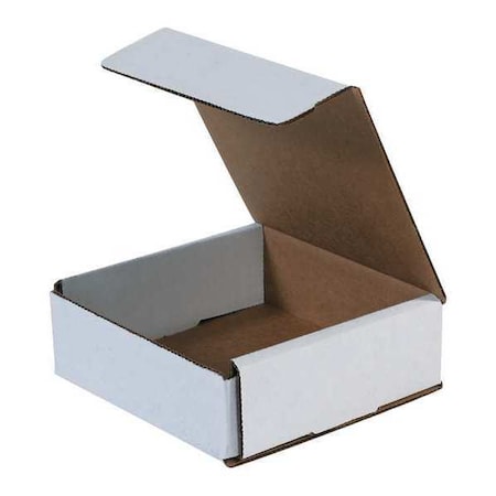 8 in x 8 in x 2 in Inside H, Literature Mailer, White, Corrugate, Single Wall MPN:M882