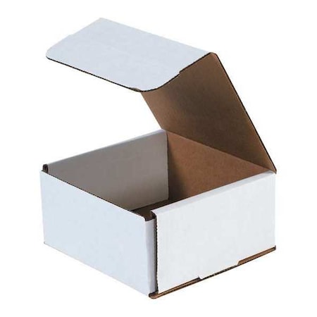8 in x 8 in x 3 in Inside H, Literature Mailer, White, Corrugate, Single Wall MPN:M883