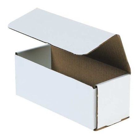9 in x 3 in x 3 in Inside H, Literature Mailer, White, Corrugate, Single Wall MPN:M933