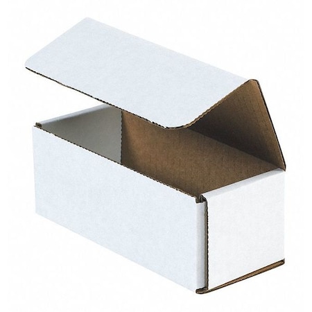 9 in x 6 in x 3 in Inside H, Literature Mailer, White, Corrugate, Single Wall MPN:M963