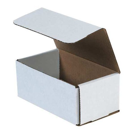 9 in x 6 in x 5 in Inside H, Literature Mailer, White, Corrugate, Single Wall MPN:M965