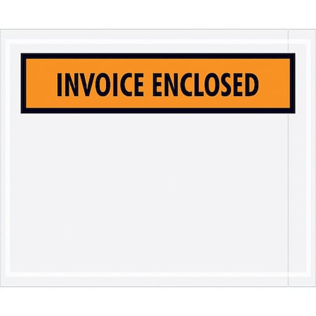 Packing List Envelopes, Orange, PK1000 MPN:PL13