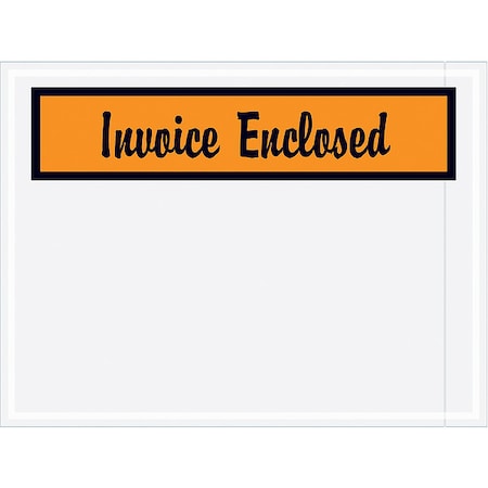 Packing List Envelopes, Orange, PK1000 MPN:PL3