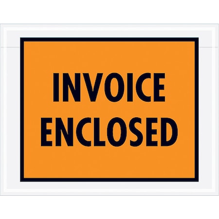 Packing List Envelopes, Orange, PK1000 MPN:PL415