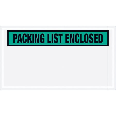 Packing List Envelopes, Green, PK1000 MPN:PL432