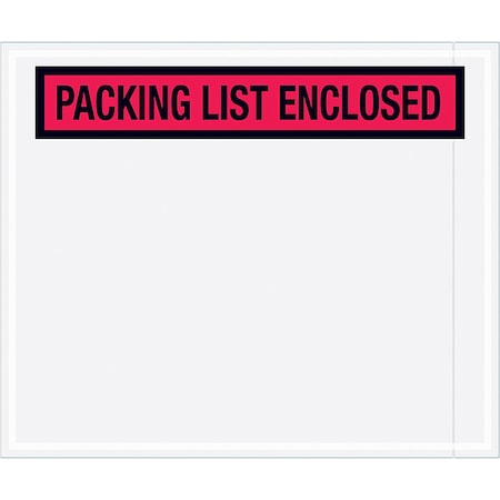 Packing List Envelopes, Red, PK500 MPN:PL435