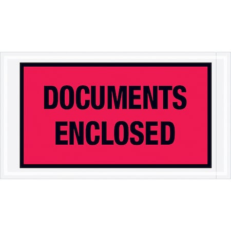 Packing List Envelopes, Red, PK1000 MPN:PL436