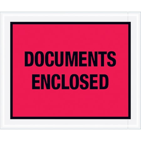 Packing List Envelopes, Red, PK500 MPN:PL437