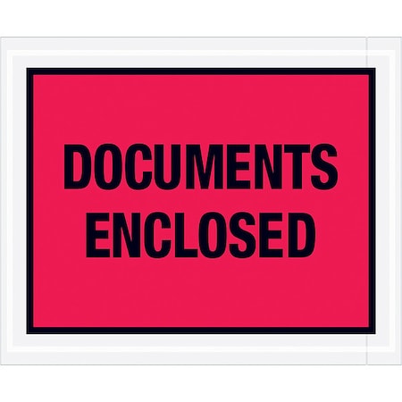 Packing List Envelopes, Red, PK1000 MPN:PL438
