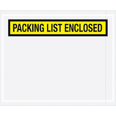 Packing List Envelopes, Yellow, PK1000 MPN:PL452
