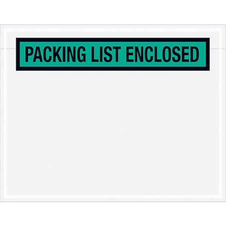 Packing List Envelopes, Green, PK1000 MPN:PL459