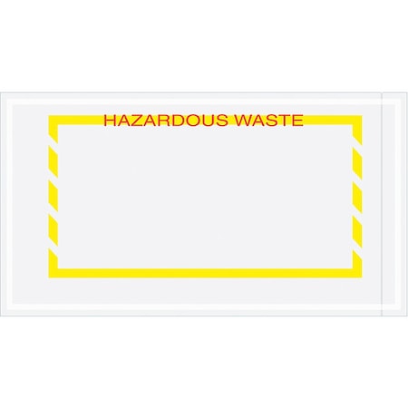PackingListEnvelopes, Red/Yellow, PK1000 MPN:PL482