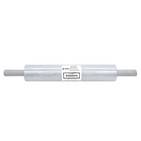 Hand Stretch Wrap, 20 in W x 1, 000 ft L, 80 ga, Clear, 1 Roll MPN:PVT208PCZ
