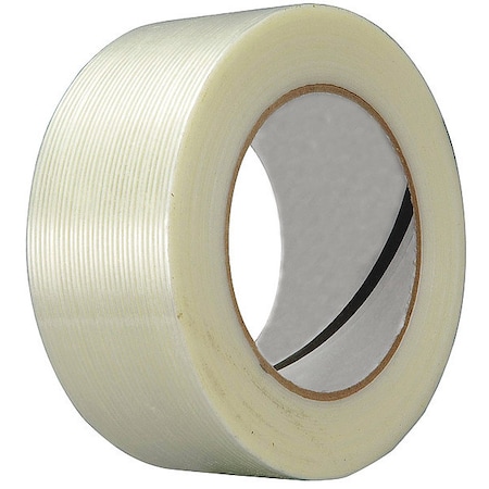 Filament Tape, Rubber Adhesive, 55m L, PK48 MPN:TC389-18MM X 55M (48PK)