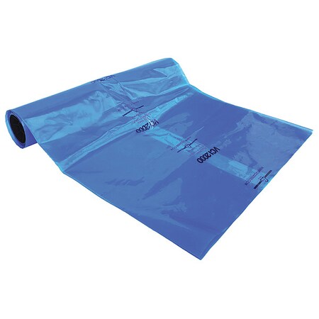 Packaging Bag, 4 mil, Blue, Heat Seal, 25 PK MPN:VBG00186