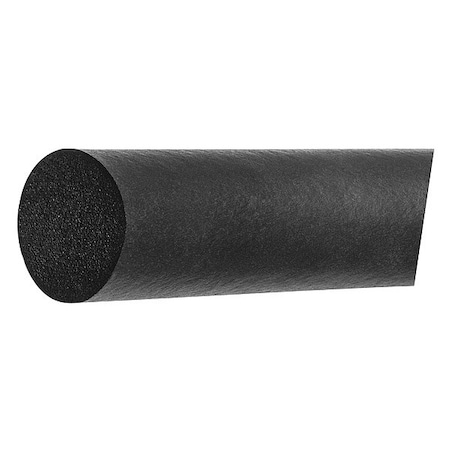 Neoprene Cord, Diameter 5/8 in, Black MPN:ZUSA287625-30