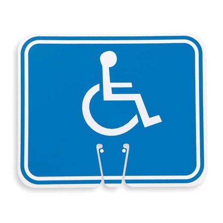 Traffic Cone Sign, 10 1/2 in H, 12 3/4 in W, 03-550-H MPN:03-550-H