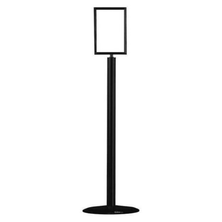 Sign Holder, 7In X 11In Frame, Black MPN:1310U-33-0711HD-V