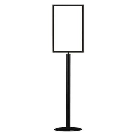 Sign Holder, 14In x 22In Frame, Black MPN:1310U-33-1422HD-V