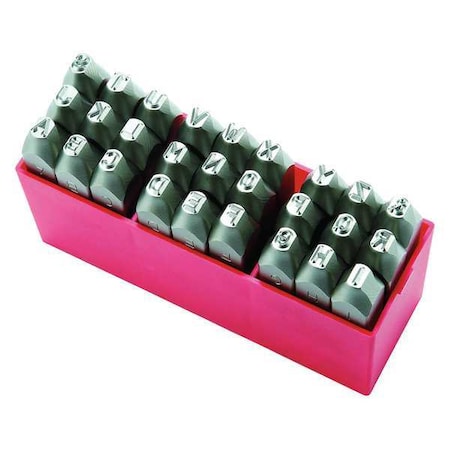 Hand Stamp Kit, Letter Set MPN:1F103