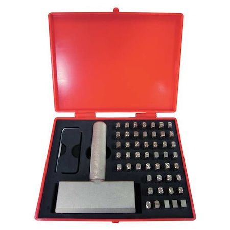 Steel Type Kit, Letter/Number/Symbol Set MPN:1F118