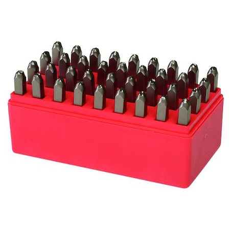 Hand Stamp Kit, Letter/Number Set MPN:2CDY1