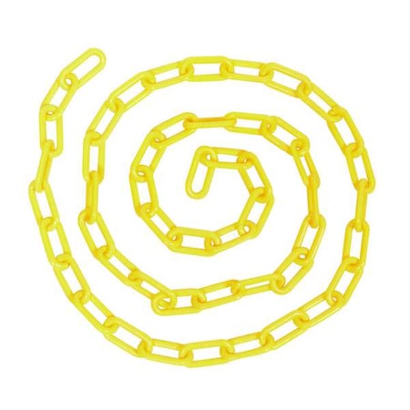 Plastic Chain, 240 In., Yellow MPN:2LEB3