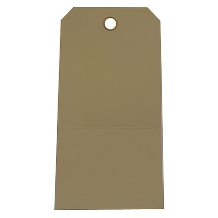Tag, Repair, Cardstock, 5 3/4 in H x 2 7/8 in W, Orange, Rectangle, 100 PK MPN:3VCX8