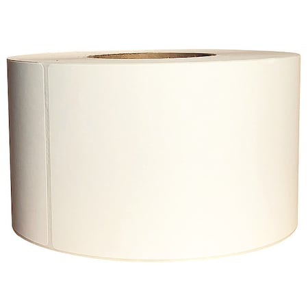 Barcode Printer Label, White, Labels/Roll: 600 MPN:60DX76