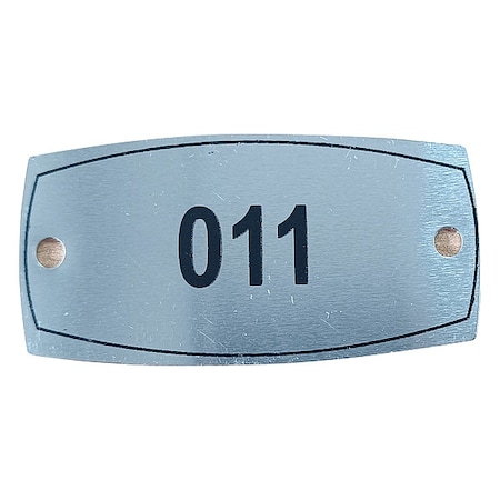 Number Plate, Numbers 11-25 MPN:804UN0